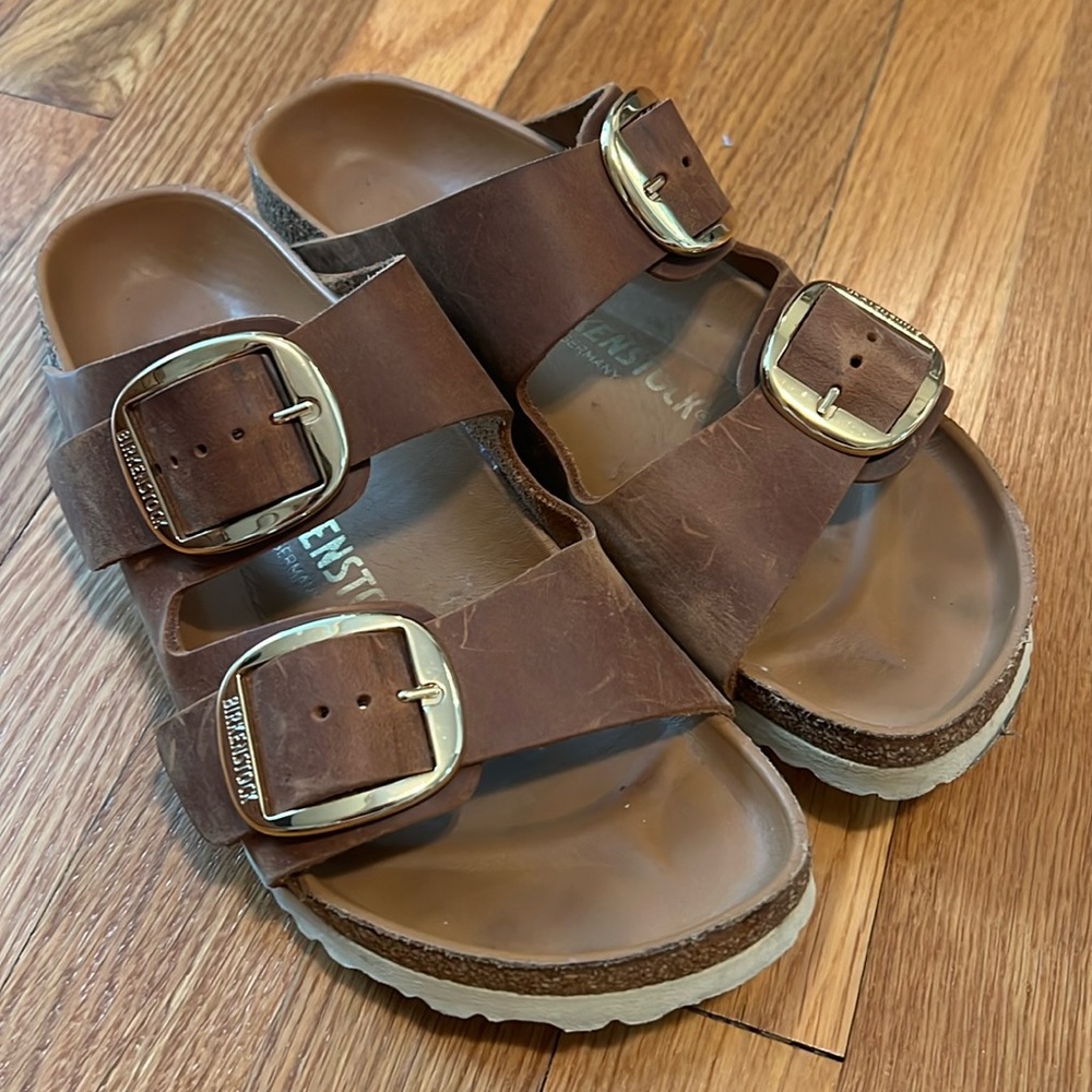 Birkenstock Arizona Big Buckle Brown size 39
